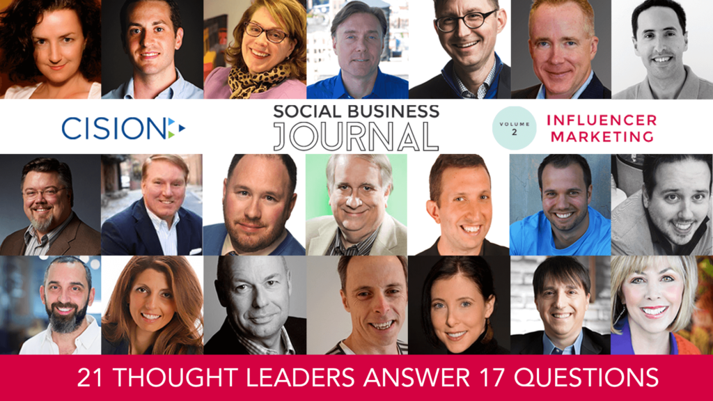 Social Business Journal, Volume 2: Influencer Marketing