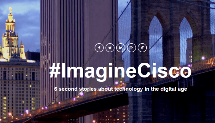 #ImagineCisco Vine video - Social Business Engine