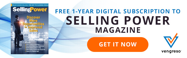 Selling Power Magazine Free Subscription