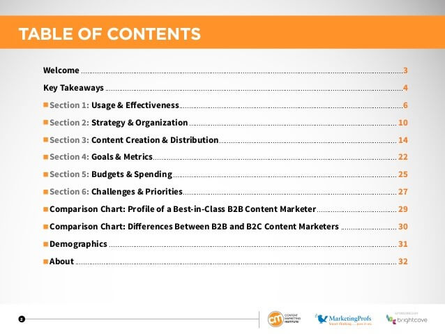 b2b content marketing study slide 2