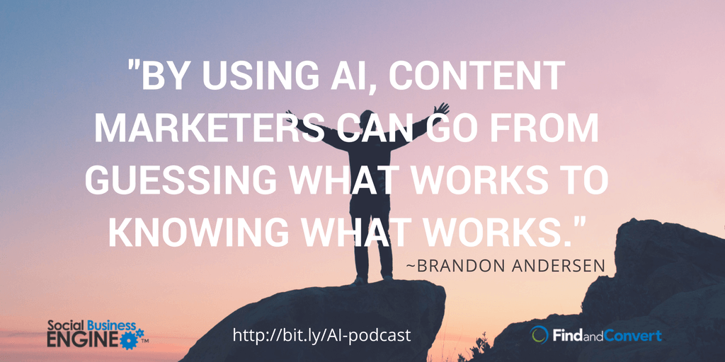 Using ai content marketers can go from guessing what works to knowing what works.