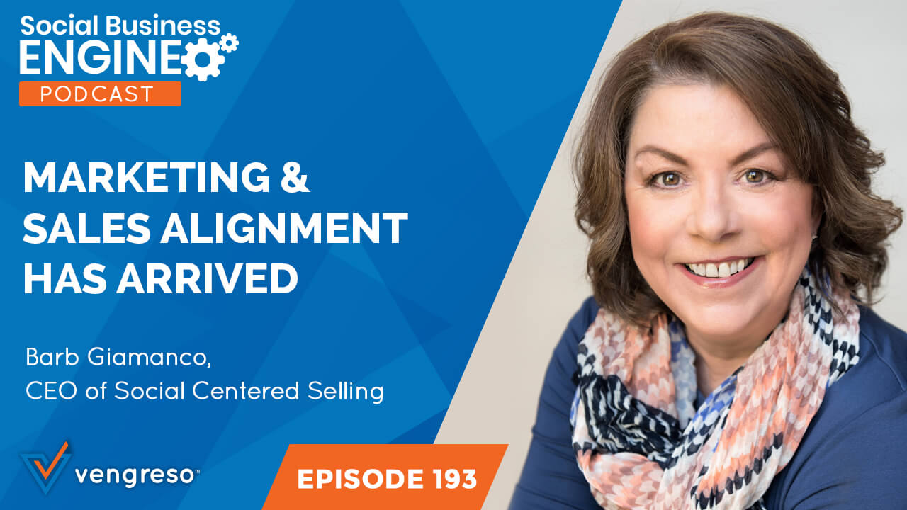 Social business marketing and sales alignment has arrived.