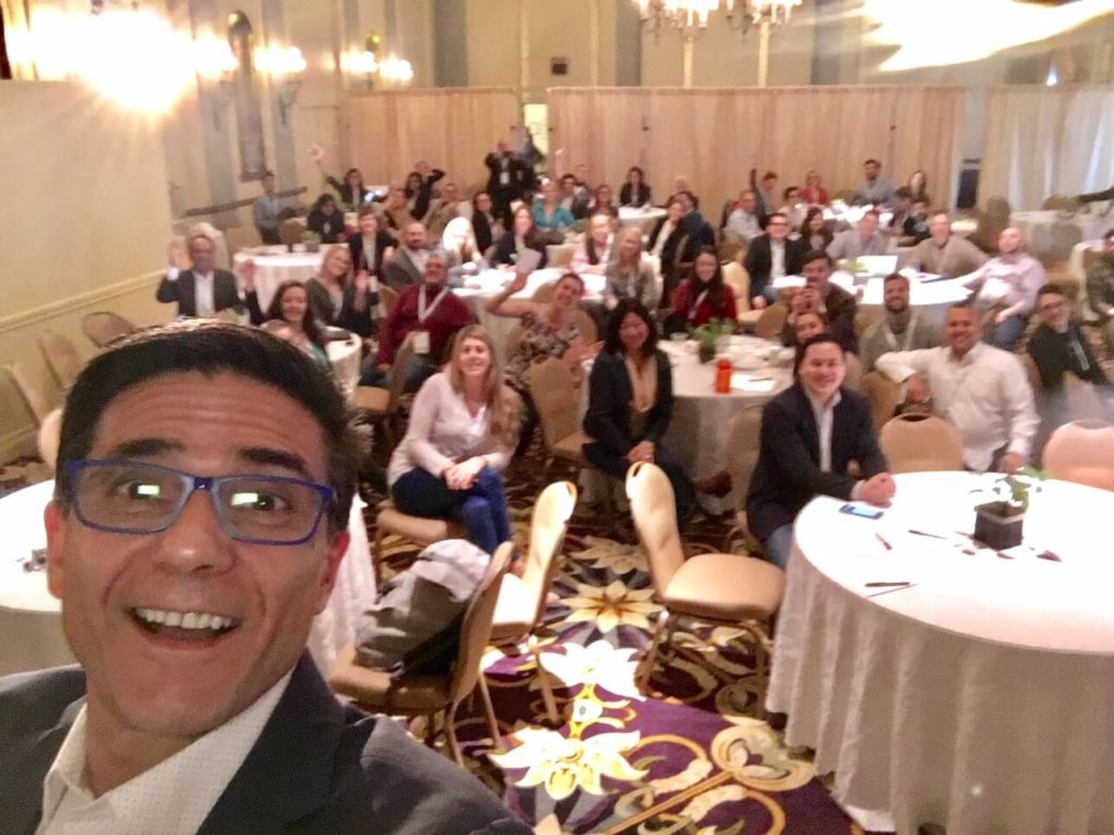 Social Media Conference Selfie