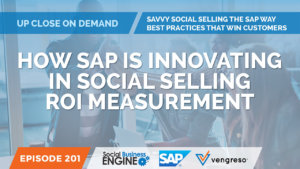 How SAP Is Innovating in Social Selling ROI Measurement