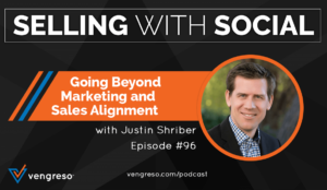 Justin Shriber podcast interview on sales and marketing alignment