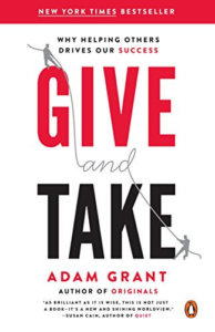 Must read sales - Give and Take by Adam Grant