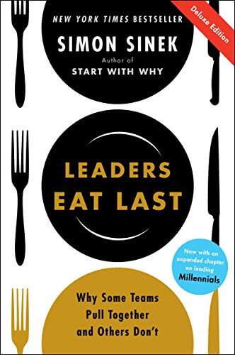 Best sales book - Leaders Eat Last by Simon Sinek
