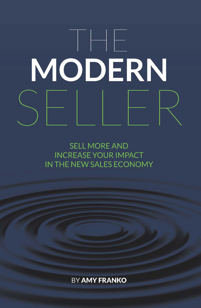 Best sales book - The Modern Seller by Amy Franko