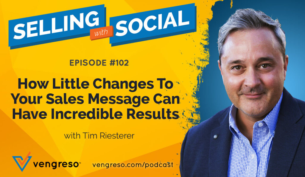 Tim Riesterer podcast interview on sales messaging