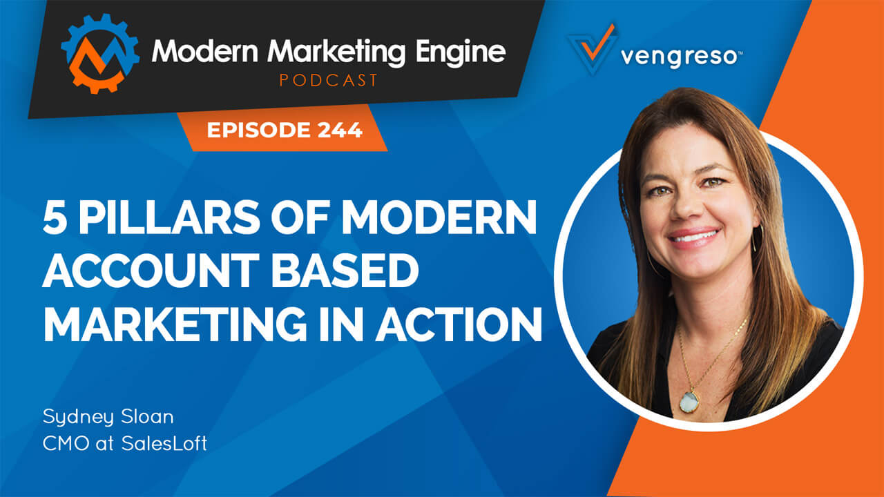 Sydney Sloan podcast interview on account-based marketing