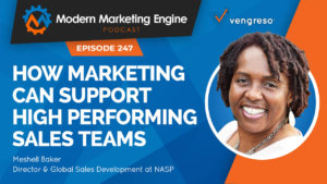 Meshell Baker podcast interview on creating high performing sales teams