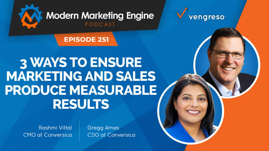 Rashmi Vittal and Gregg Ames podcast interview on measurable results