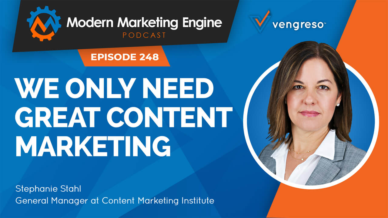 Stephanie Stahl podcast interview on great content marketing