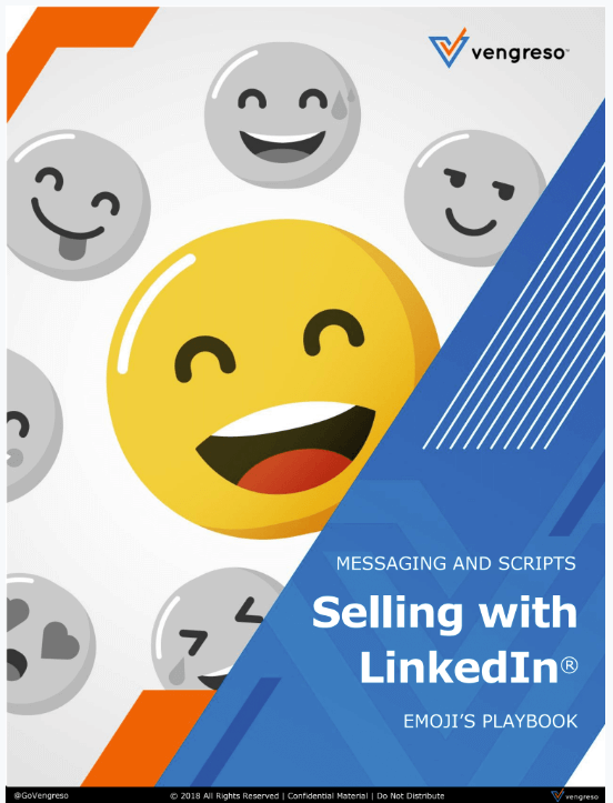 LinkedIn training Vengreso Selling with LinkedIn Emoji Playbook