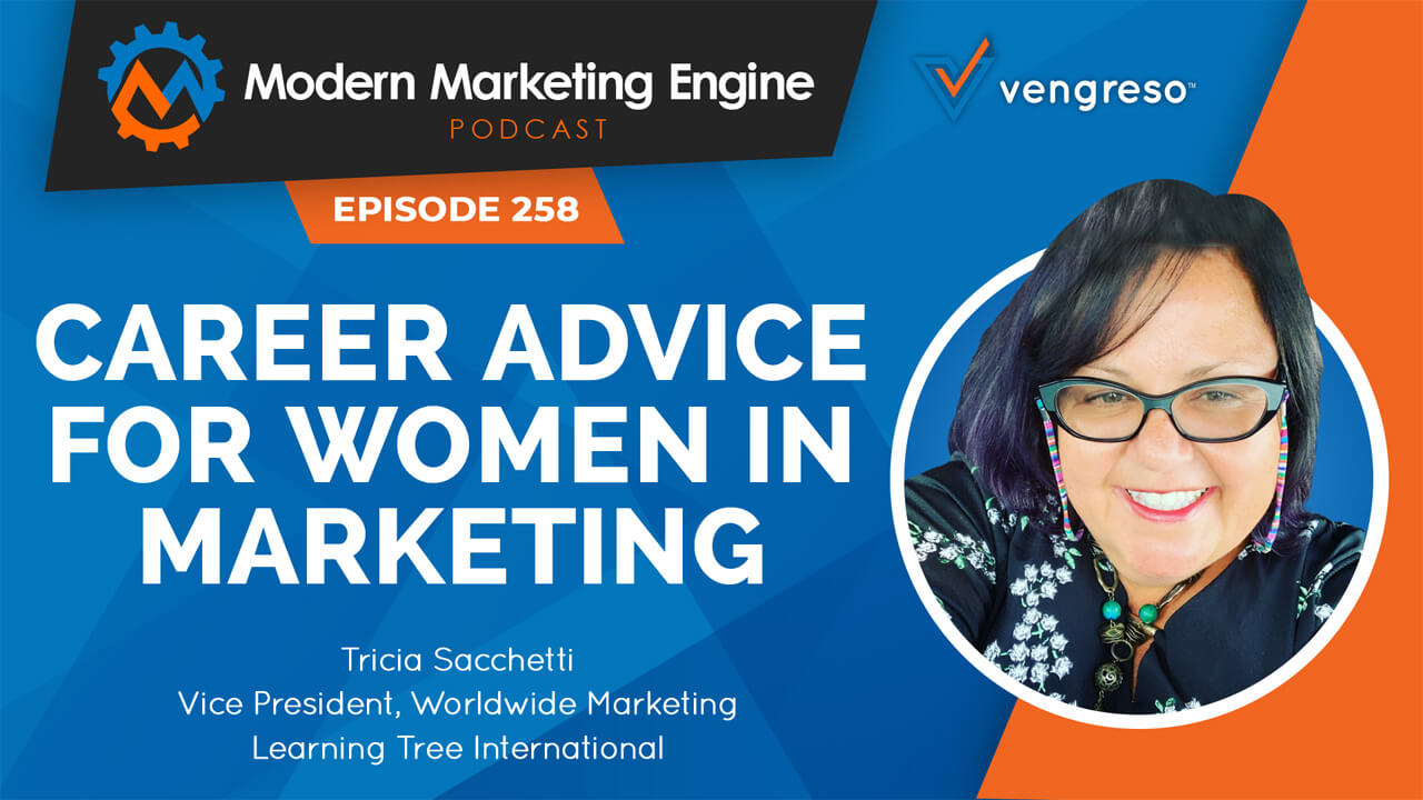 Tricia Sacchetti podcast interview on working women in marketing