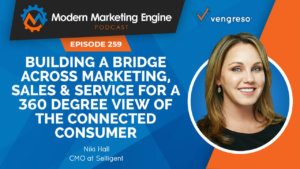 Nikki Hall podcast interview on aligning marketing and sales for the connected consumers