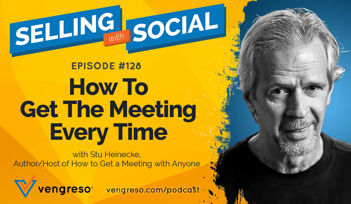 Stu Heinecke podcast interview on trade show sales tips on using contact marketing strategy to get the meeting