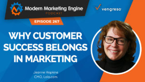 Jeanne Hopkins podcast interview on customer success