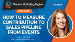 Corey McCarthy podcast interview on filling your sales pipeline during events