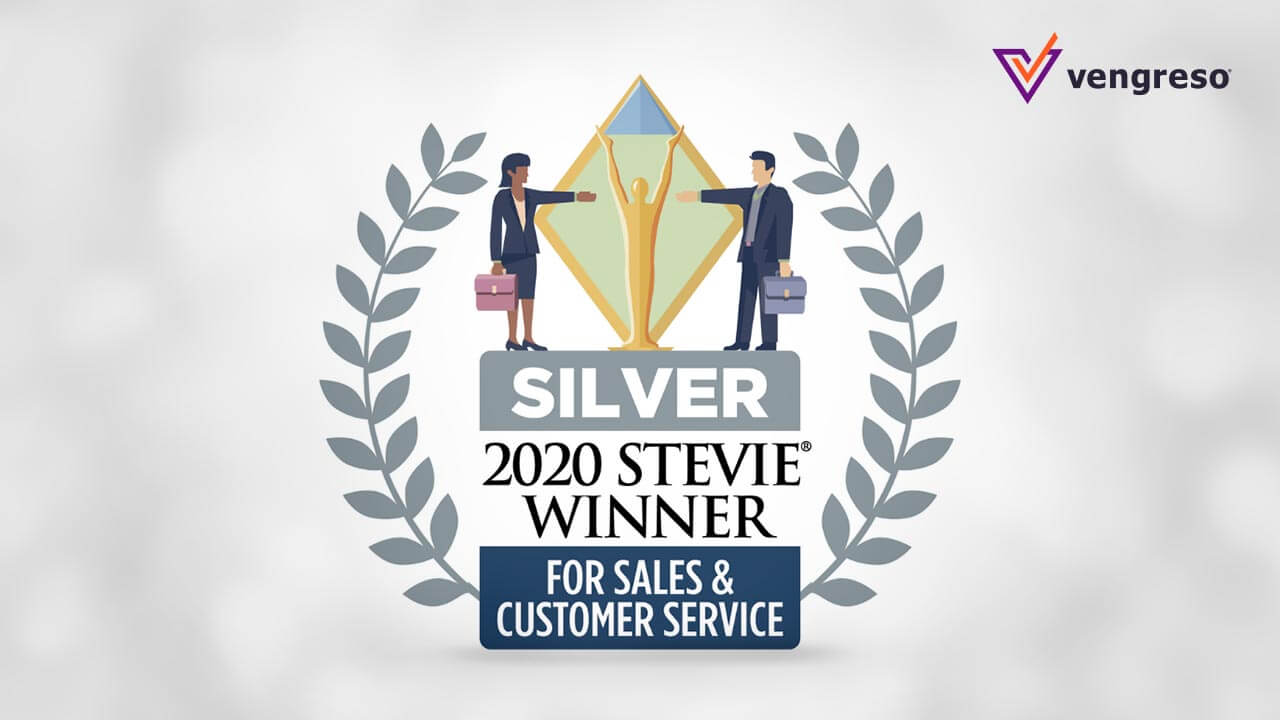 2020 Silver STEVIE® AWARD for Customer Service.