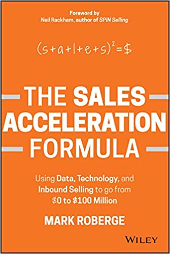 Best sales book - The Sales Acceleration Formula by Mark Roberge