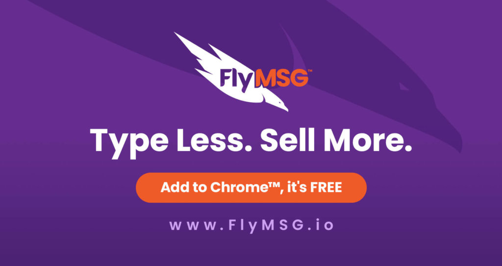 FlyMSG - The Text Expander | Type Less. Sell More.