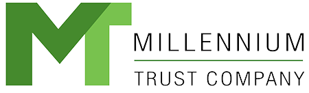 Millennium trust company logo.