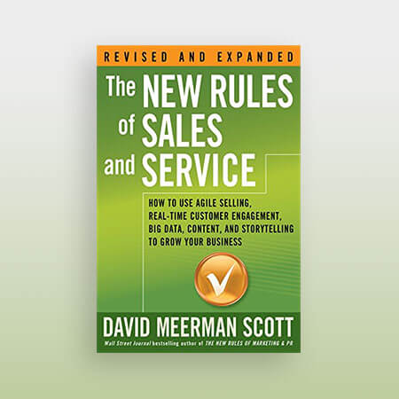 Best sales book - New Rules of Sales and Service by David Meerman Scott