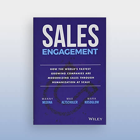 Best sales book - Sales Engagement by Manny Medina