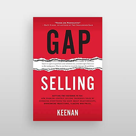 Best sales book - Gap Selling by Keenan