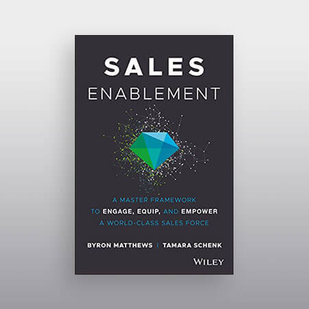 Best sales book - Sales Enablement by Byron Matthews and Tamara Schenk
