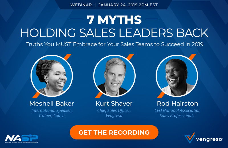 7 Myths Holding Sales Leaders Back