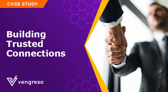 Building trusted connections through case studies.