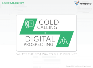 Comparison of cold calling and digital prospecting for effective pipeline building strategies.
