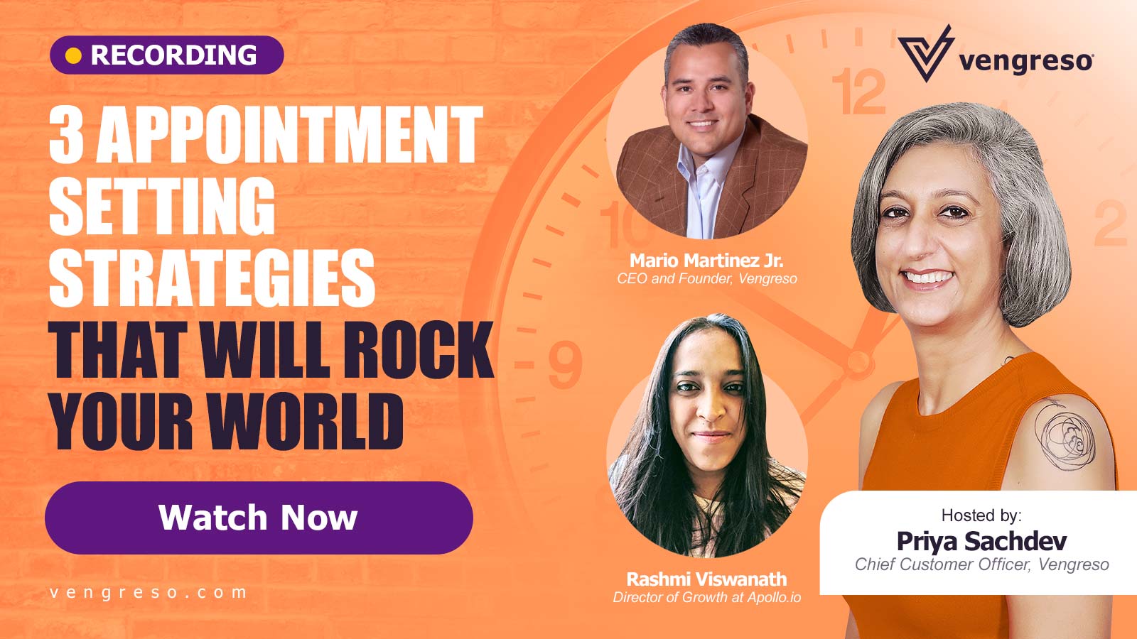 Watch for this Webinar! 3 Appointment Setting Strategies That Will Rock Your World