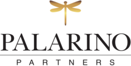 The logo for Palarino Partners, a referral sales partner.