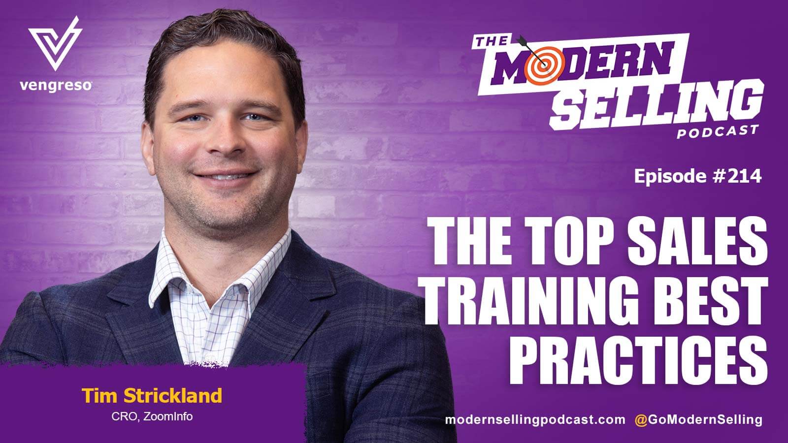Tim Strickland on the Modern Selling Podcast