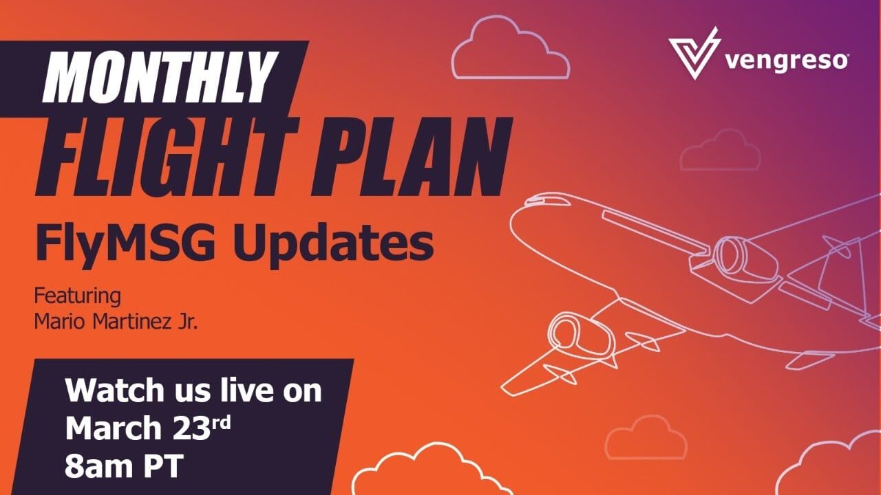 FlyMSG Text Expander Updates - Monthly Flight Plan March 2023