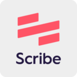 Scribe logo productivity tool