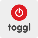 Toggl logo productivity app