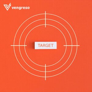 a target with the word target in the center for social media marketing
