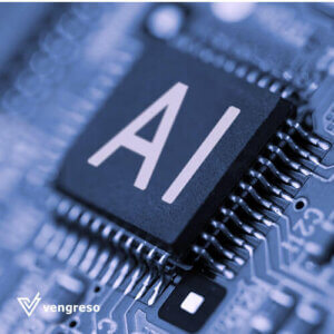 A chip with the word ai on it that automates data entry.