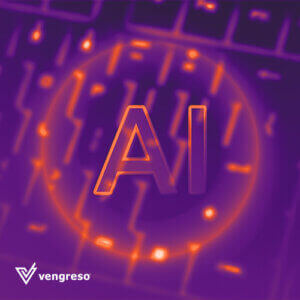 An image of the word AI on a keyboard.