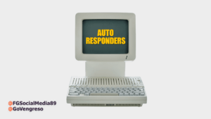 A computer harnessing the Power of Productivity with advanced Auto Responders capabilities.
