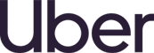 The image shows the Uber logo, featuring the word "Uber" in a sleek, modern font. The letters are in black and are set against a transparent background, conveying a sense of simplicity and contemporary style.