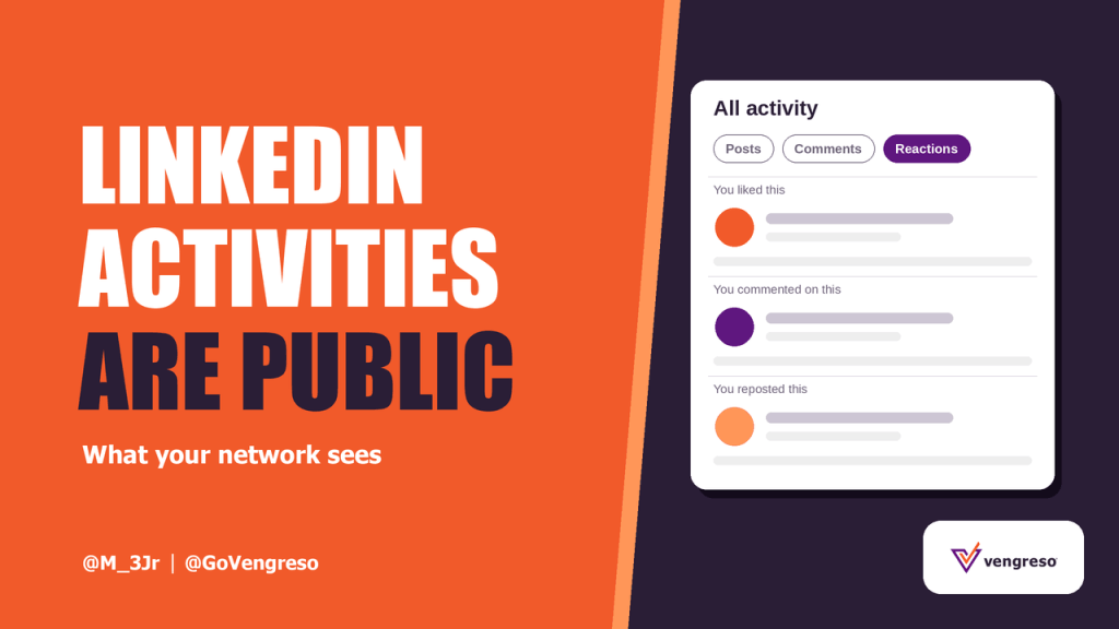 LinkedIn Activities Are Public hero with the All activity page
